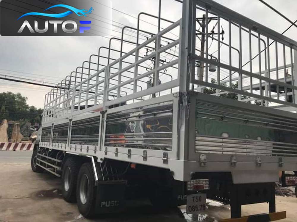 Xe tải Fuso FJ285 3 chân (15 tấn, thùng dài 9.1m)